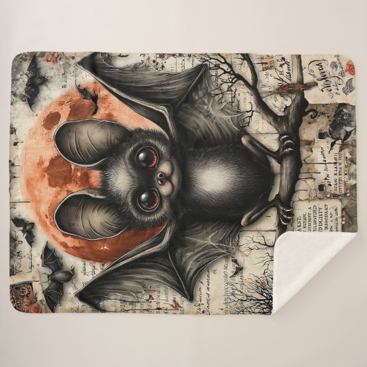 Moonlit Echo: Das Velvet-Flügel-Sentinel Sherpadecke (Vorderseite (Horizontal))