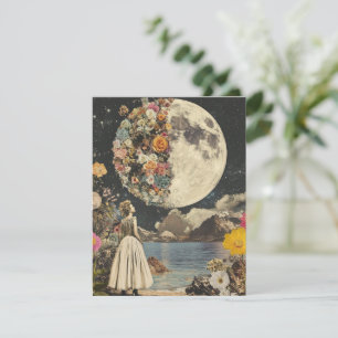 Moonlit Elegance - Frau mit Mond (2)