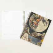 Moonlit Elegance - Frau mit Mond (2) Planer (Anzeige)