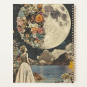 Moonlit Elegance - Frau mit Mond (2) Planer (Rückseite)