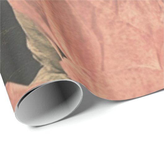 Moonlit Elegance - Zurück auf die Frau mit dem Mon Geschenkpapier (Rolleneckpunkt)