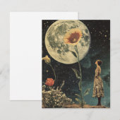 Moonlit Elegante - Frau mit dem Mond (Vorne/Hinten)