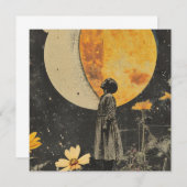 Moonlit Elegante - Frau mit dem Mond (Vorne/Hinten)