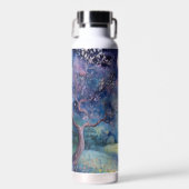 Moonlit Enchanted Forest Nightscape Trinkflasche (Vorne)