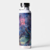 Moonlit Enchanted Forest Nightscape Trinkflasche (Rechts)