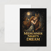 Moonlit Enchantment Dankeskarte (Vorne/Hinten)