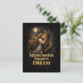 Moonlit Enchantment Postkarte (Stehend Vorderseite)