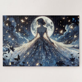 Moonlit Fairy Princess Celestial Gown Puzzle