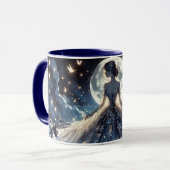 Moonlit Fairy Princess Celestial Gown Tasse (Vorderseite Links)