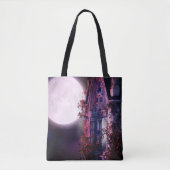Moonlit Fantasy Garden Totasche Tasche (Vorderseite)