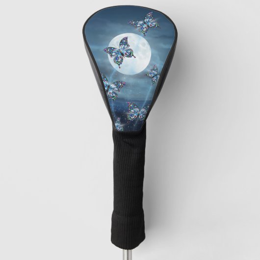 Moonlit Flutter Golf Headcover (Vorderseite)