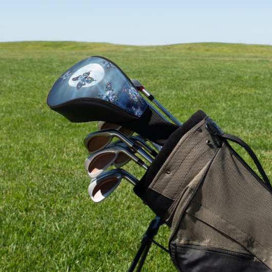 Moonlit Flutter Golf Headcover (In SItu)