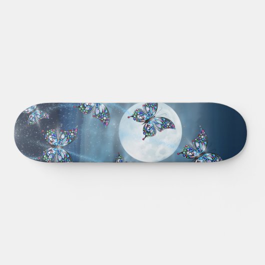 Moonlit Flutter Skateboard (Horizontal)