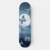 Moonlit Flutter Skateboard (Vorderseite)