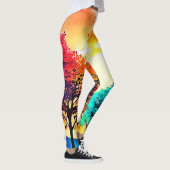 Moonlit Forest Fantasy Art Leggings (Rechts)