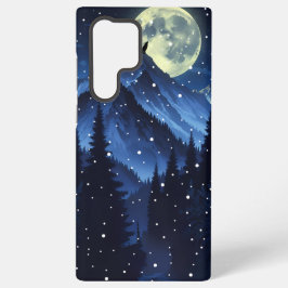 Moonlit Forest Phone Case Samsung Galaxy Hülle