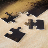 Moonlit Forest Piano | Digitale Kunst Puzzle (Seite)