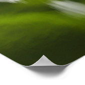 Moonlit Fox in Mitternachtswald Poster (Ecke)