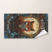 Moonlit Fox Personalised Children's Storybook Fox Badhandtuch Set (Handtuch)