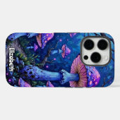 Moonlit Fungi Trail Case-Mate iPhone Hülle (Rückseite (Horizontal))
