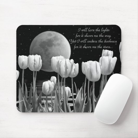 Moonlit Garden Mousepad (Mit Mouse)