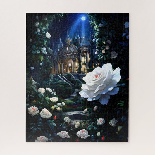 Moonlit Gardenia Palace Puzzle (Vertikal)
