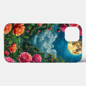Moonlit Garten mit blühenden Rose Case-Mate iPhone Hülle (Rückseite (Horizontal))