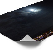 Moonlit Glow Poster (Ecke)