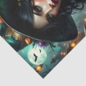 Moonlit Gothic Hexenquartett - verzaubertes Hallow Seidenpapier (Ausschnitt)