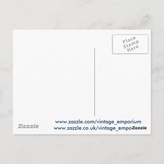 Moonlit Grove Postkarte (Rückseite)