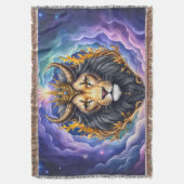 Moonlit Guardians – Cosmic lion. Decke (Vorderseite Vertikal)