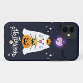 Moonlit Halloween Cat – Spooky & Sweet Night Case-Mate iPhone Hülle (Rückseite (Horizontal))