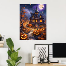 Moonlit Haunt: Eine Halloween-Fantasie