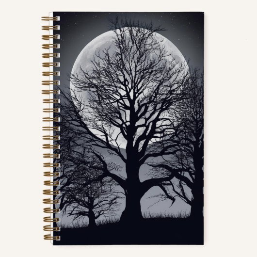 "Moonlit Haunt Journal" Notizblock (Vorderseite)