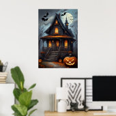 Moonlit Haunts, Halloween Poster (Heimbüro)