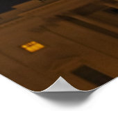 Moonlit Hauptstadt Dome Poster (Ecke)