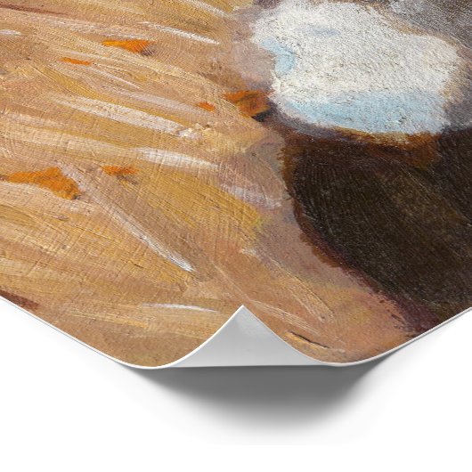 Moonlit Herbstnacht: 24x20 Print Poster (Ecke)