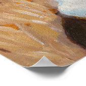 Moonlit Herbstnacht: 30x24 Print Poster (Ecke)