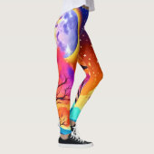 Moonlit Herbsttraum Leggings (Rechts)