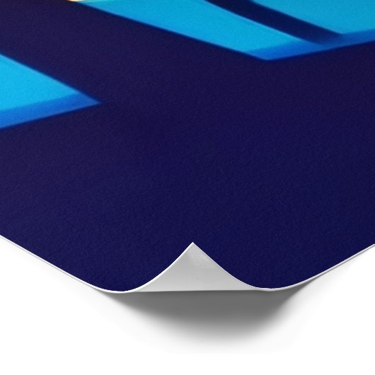 Moonlit Herbsttraum Poster (Ecke)