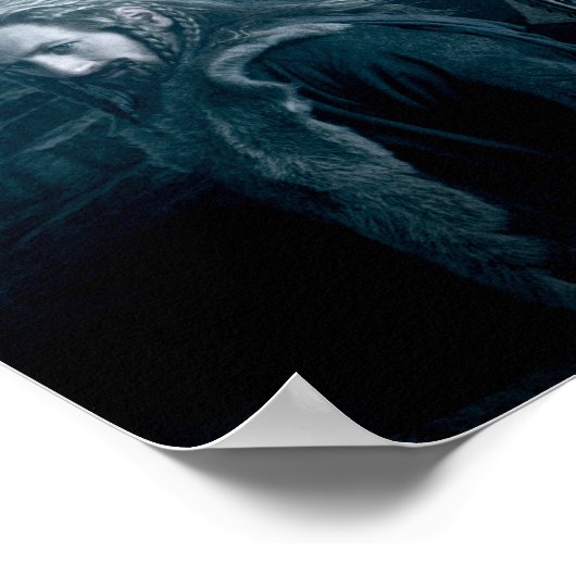 Moonlit Hike Poster (Ecke)