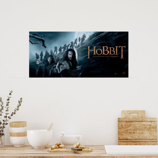 Moonlit Hike Poster (Küche)