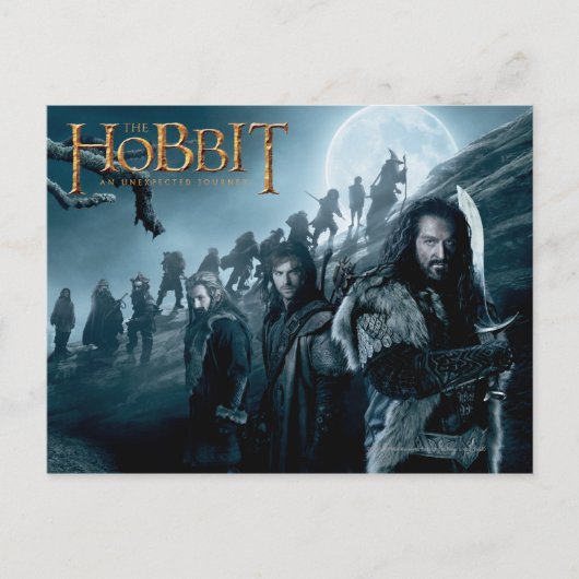 Moonlit Hike Postkarte (Vorderseite)