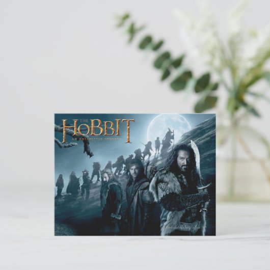 Moonlit Hike Postkarte (Stehend Vorderseite)