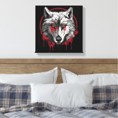 Moonlit Hunt Leinwanddruck (Insitu (Schlafzimmer))