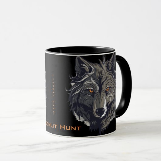 Moonlit Hunt Tasse (VorderseiteRechts)