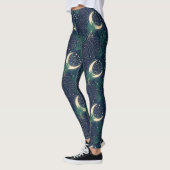 Moonlit Jungle Print Leggings (Links)