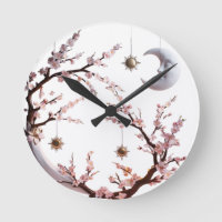 Moonlit Kirschblüten - Elegante Kunst