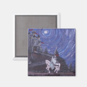 MOONLIT KNIGHT MAGNET (Vorderseite/Rückseite)