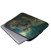 Moonlit Koala Perch Laptopschutzhülle (Vorne Knopf)